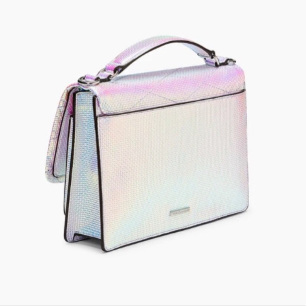 Rare Rebecca Minkoff Opal Iridescent Hologram Bag - Picture 2 of 11